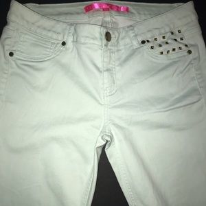 pastel green tinseltown pants